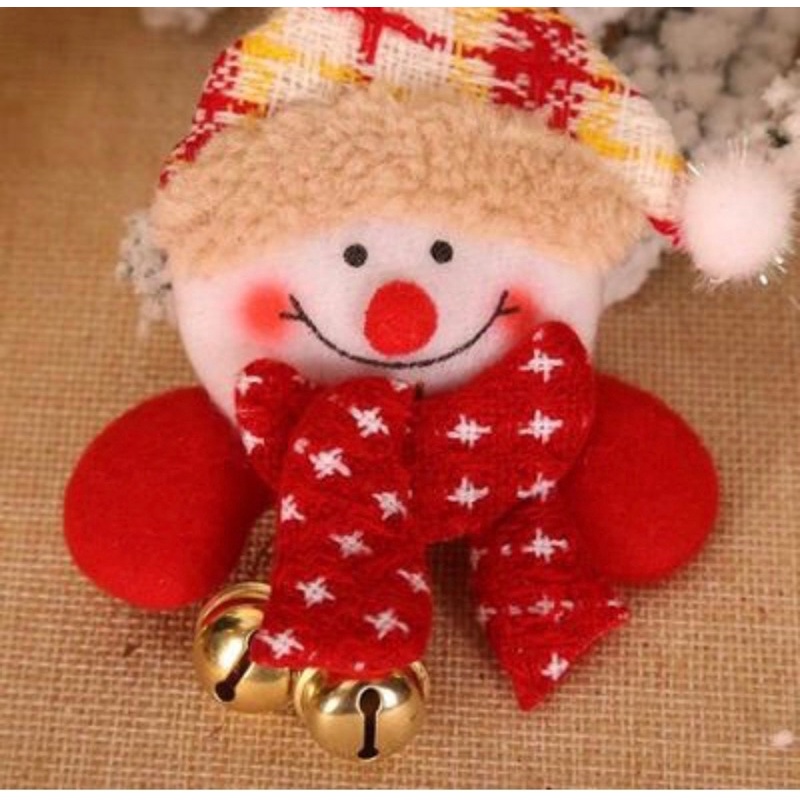 Thú Bông Noel Có Đèn Phụ Kiện Treo Trang Trí Cây Thông Noel, Giáng Sinh