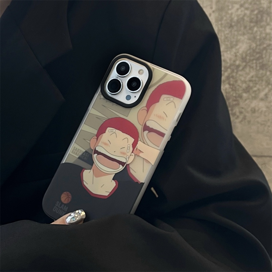 Ốp Điện Thoại Cứng In Hoạt Hình Slamdunk Cho iPhone 14 Pro Max 14 Plus iPhone 13 Pro Max iPhone 12 Pro Max iPhone 11