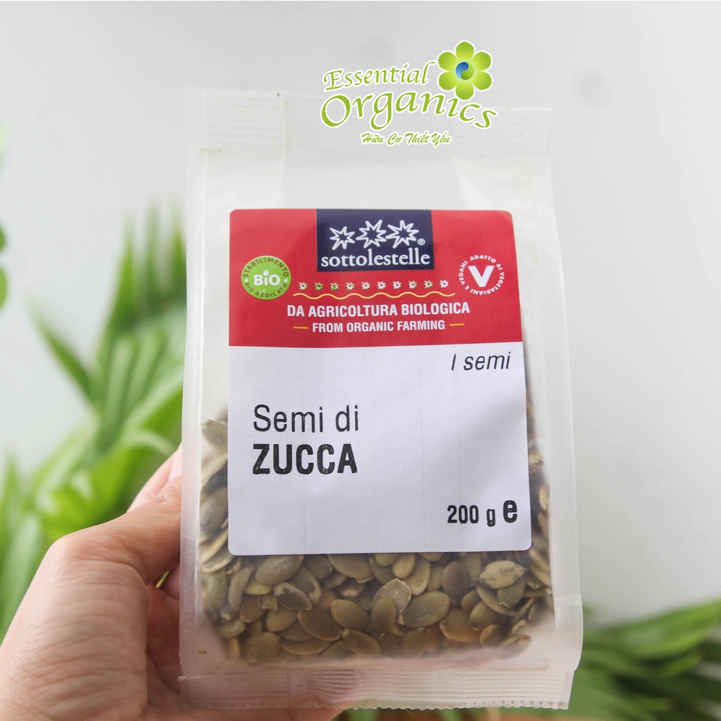 Hạt bí hữu cơ organics Sottolestelle 200g