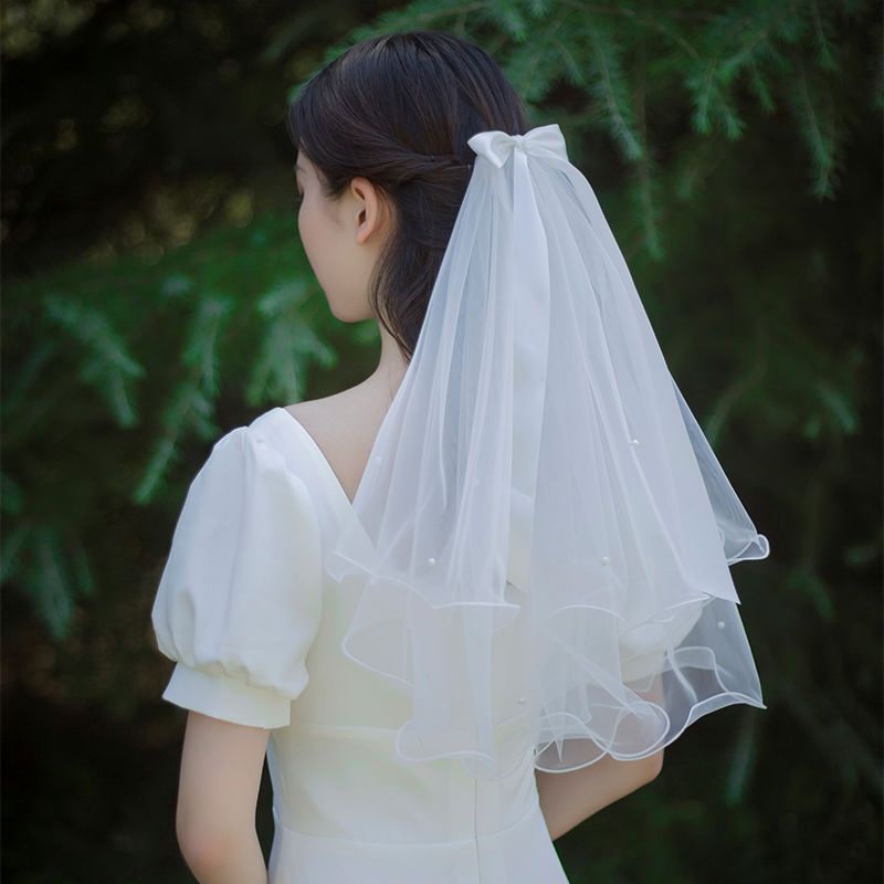 ⭐Hàng Có Sẵn⭐Mạng Che Cổ Áo Đạo Cụ Chụp Ảnh Phong Cách Rừng Cây Đơn Giản