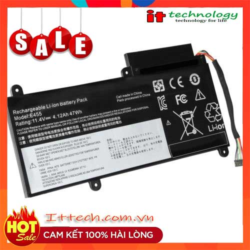 🎁 PIN ZIN 🎁 Pin Laptop LENOVO E450  - 6 CELL - ThinkPad E450 E450C E455 E460 E460C 45N1752