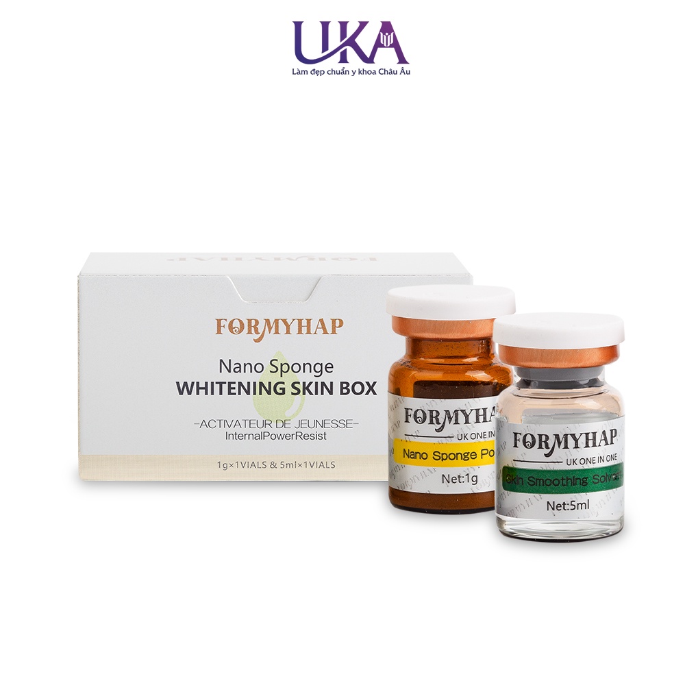 Peel Vi Tảo UK – Hỗ Trợ Ức Chế Nám, Tàn Nhang Ordicosy Hộp 2 Lọ