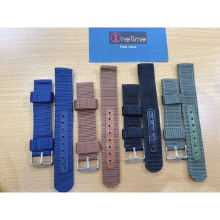 Dây đồng hồ Seiko 5 quân đội loại mềm,tặng chốt thay dây, dây dù nato đủ size