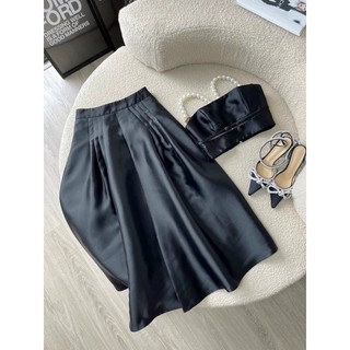 Chân váy tafta đen xoè bigsize dành cho chubby VT31-1122