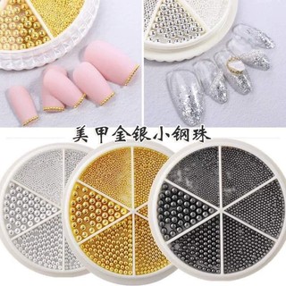 Bi khay tròn nail mix size - phụ kiện nail