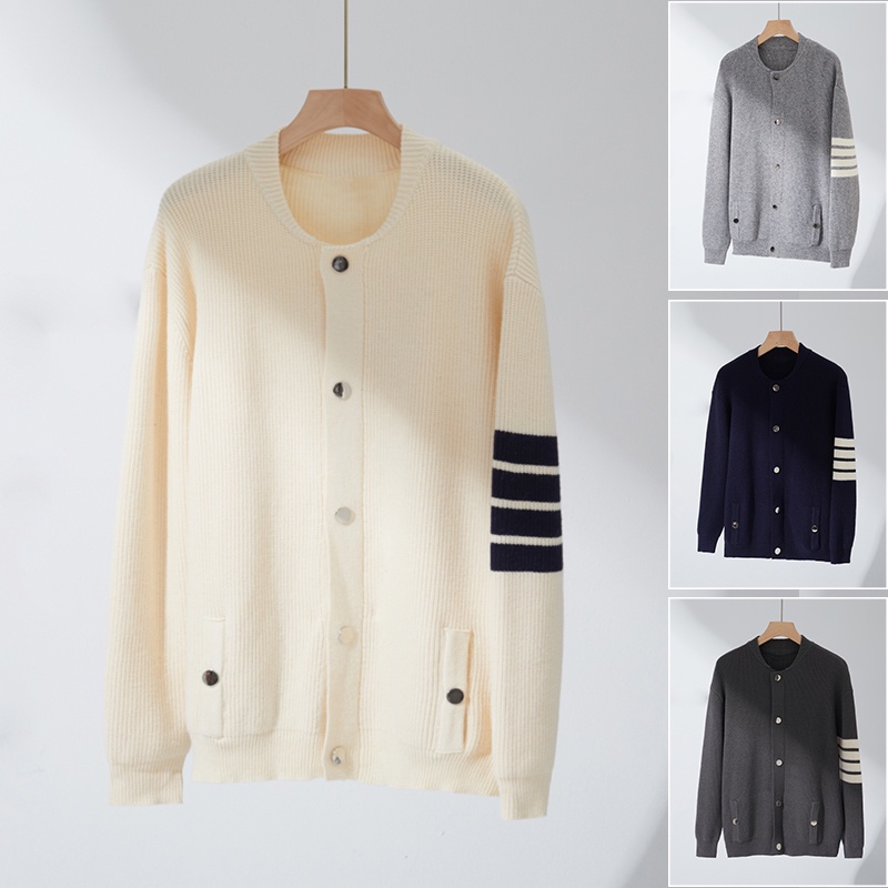 Áo Khoác cardigan Dài Tay Thời Trang Mùa Đông Cho Nam