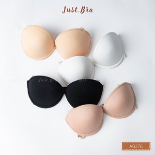 Áo cup ngực Just Bra có gọng, mút vừa kèm dây quai trong, mix ren AB276