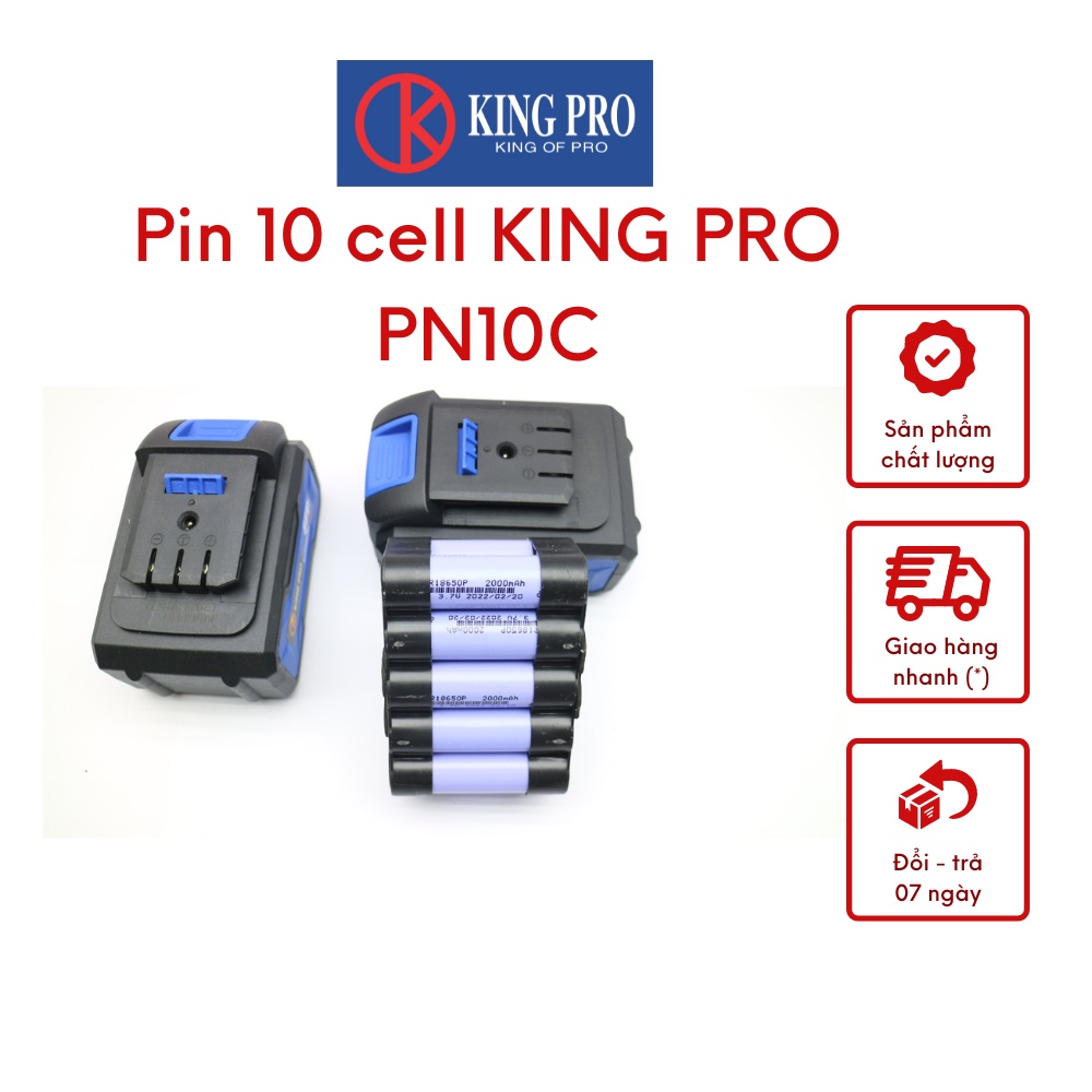 Pin 10 cell KING PRO 88V-PN10C Dung Lượng Cao
