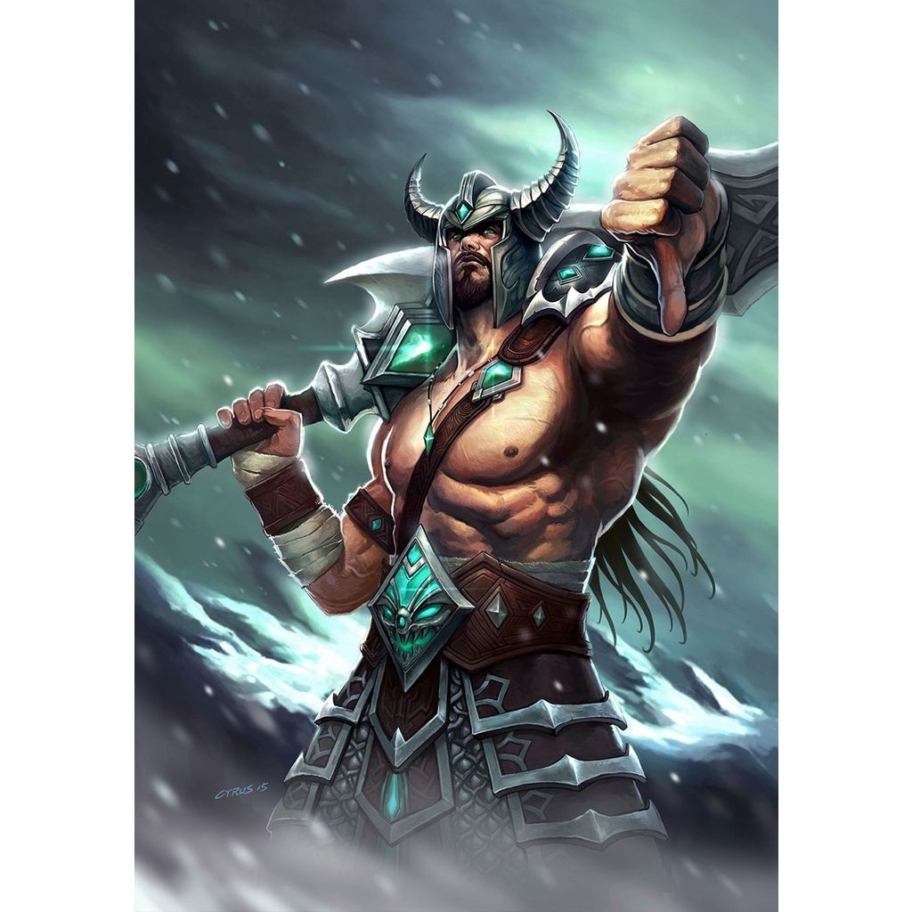 Poster In Hình Tướng Liên Minh Huyền Thoại Dán Tường Trang Trí MS: 105