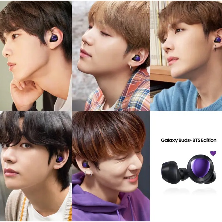 Tai Nghe Bluetooth Không Dây Galaxy Buds + BTS Edition R175 Buds TWS Phiên Bản BTS Cho Điện Thoại Samsung
