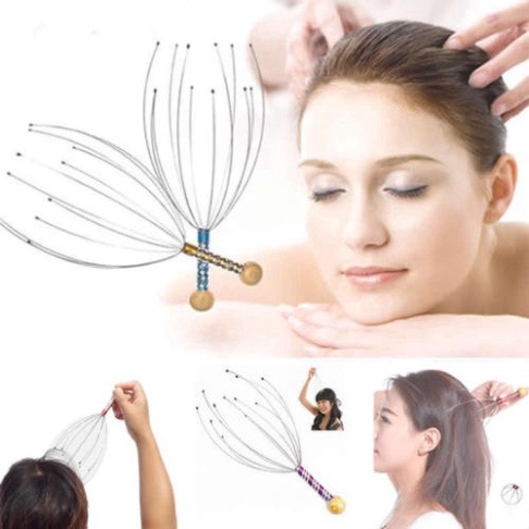 Cây Gãi Đầu, dụng cụ Massage đầu Thư Giãn. ĐTLV