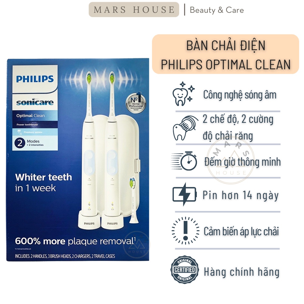 Bàn Chải Điện Philips Sonicare Optimal Clean