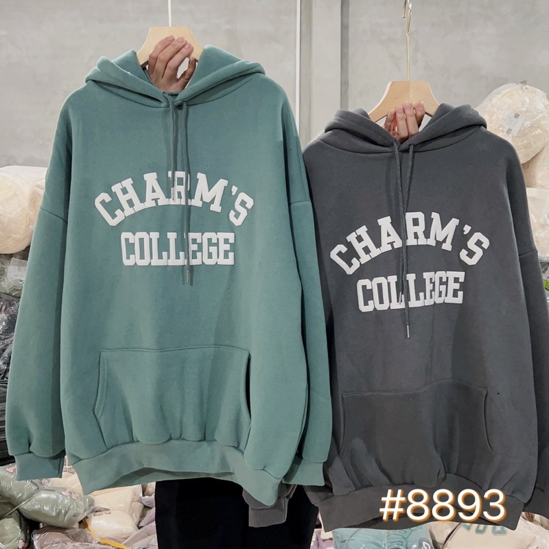 Áo hoodie nỉ cotton CHAM LN12
