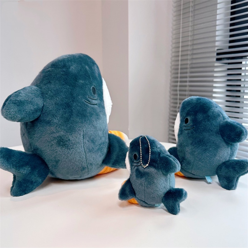 Đồ chơi nhồi bông Hình Cá Mập Dễ Thương Cho Bé