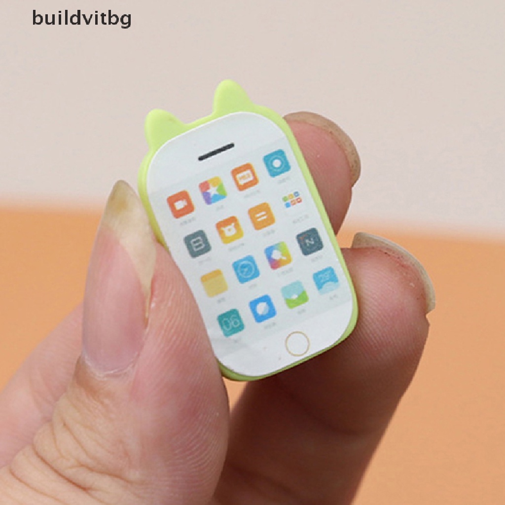 Mô Hình Điện Thoại Di Động Mini Tỉ Lệ 1: 12 Trang Trí Nhà Búp Bê vitbg