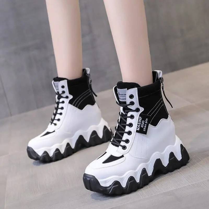 Giày Thể Thao Đế Dày Buộc Dây Phong Cách Mới Mùa Thu