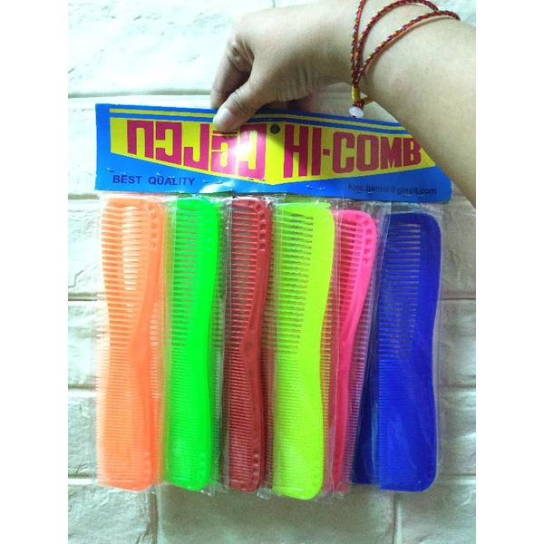 Lược Chải Tóc  4cm dài 21cm Được Chọn Màu