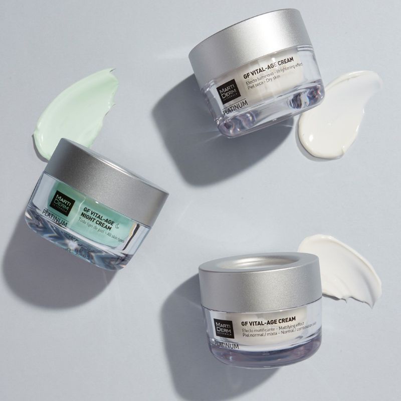 MartiDerm Platinum GF Vital Age Night Cream-Kem dưỡng trẻ hoá da
