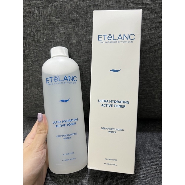 ETELANC - Nước hoa hồng Căng Bóng Phục Hồi Cấp Nước ETẽLANC Ultra Hydrating Active Tone