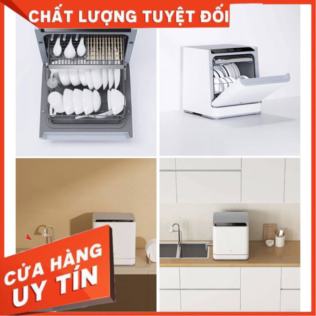 Máy rửa bát, chén thông minh kết nối Mihome Xiaomi Mijia internet Dishwasher .