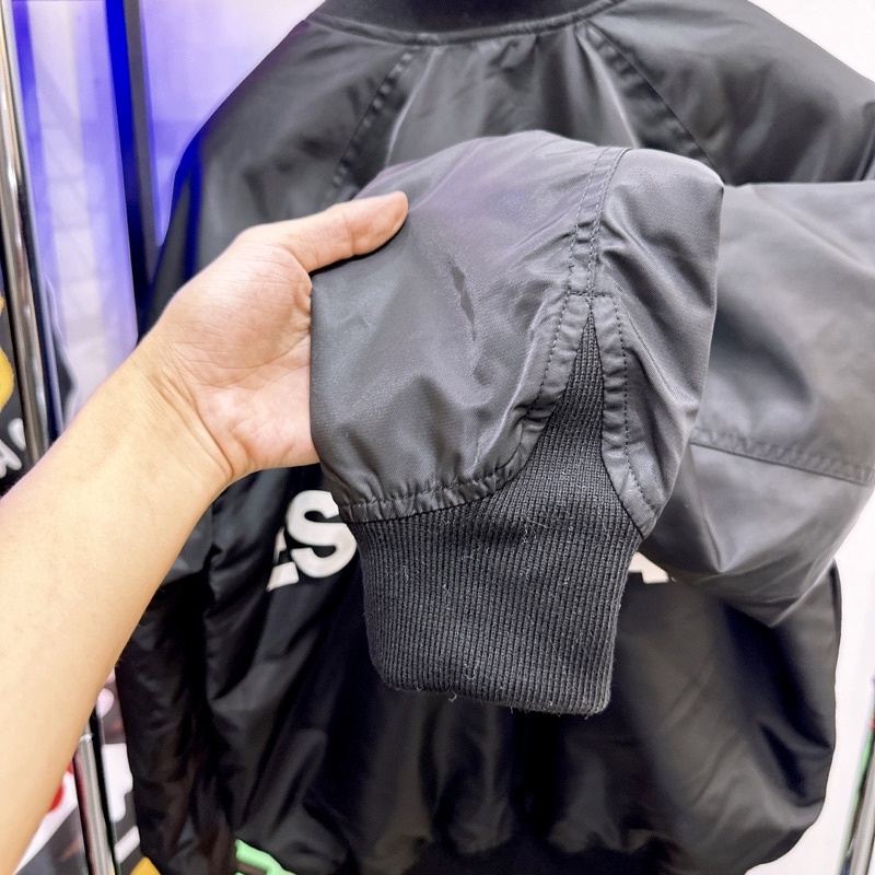 ⚡️ - Áo Bomber Jacket FOG Fear Of God ESSENTIALS Raglan, Áo Khoác Bomber ESSENTIALS