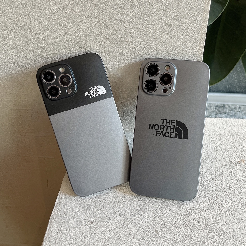 THE NORTH FACE Ốp Điện Thoại Mềm Họa Tiết Hoạt Hình Cho iPhone11 11promax iPhone12 12pro 12promax iPhone13 13pro 13promax iPhone14 14plus 14pro 14promax