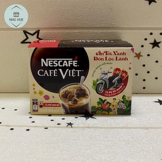 Cà phê NesCafe Việt đen đá (hộp 15 gói x 16g)