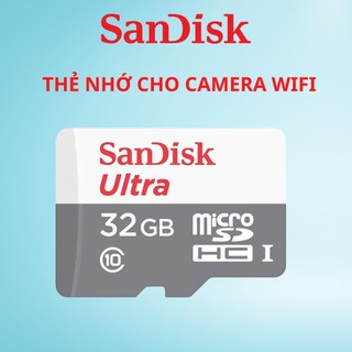 Thẻ nhớ 32G/64G/128G/256G Micro SD Sandisk, hàng chính hãng tem SPC Vĩnh Xuân hoặc FPT Synnex, bảo hành 5 năm