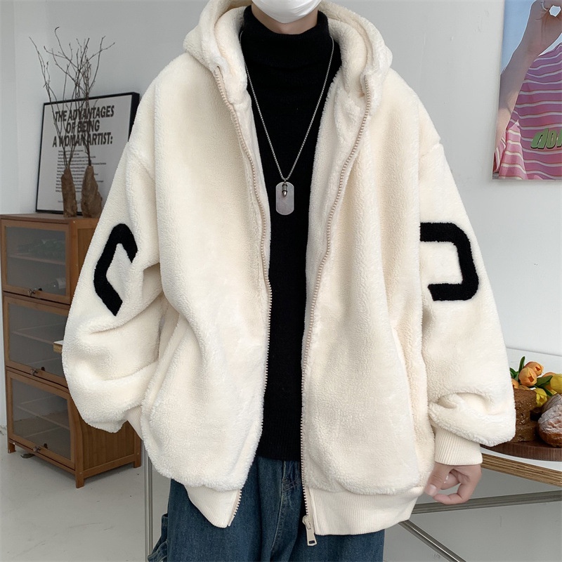 Aokang Áo Khoác cotton Lót Nhung Lông Cừu Dày Dặn Thời Trang Mùa Đông Cho Cặp Đôi