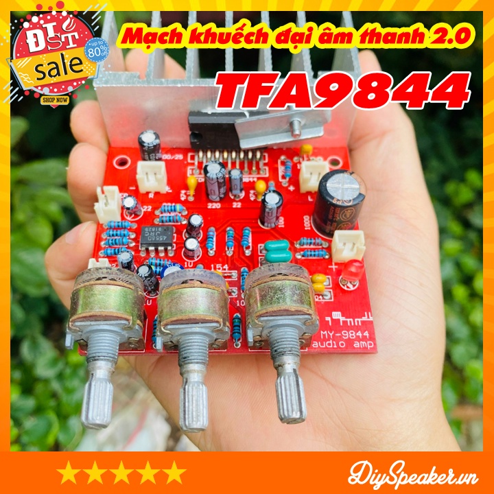 Mạch khuếch đại công suất 2.0 TFA 9844 20W*2