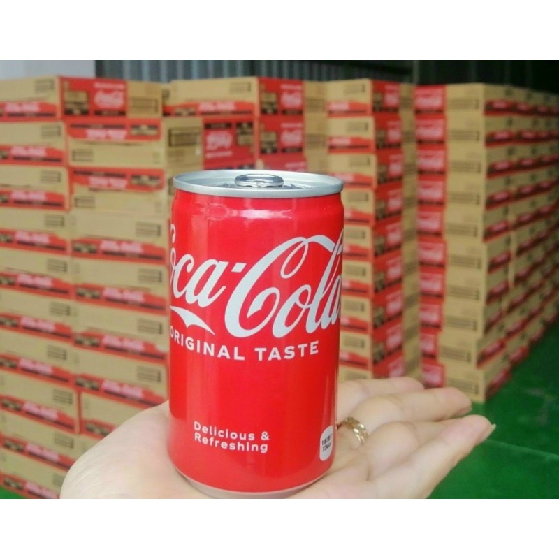 Thùng 30 lon nước ngọt Coca mini lon nhật bản lon 160ML- Mickeyfood