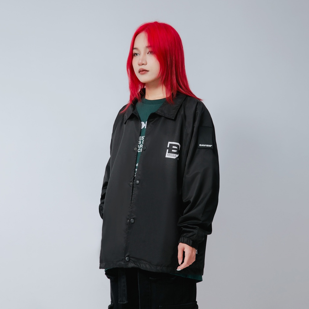 Áo khoác dù nam nữ form rộng basic jacket local brand DAVIES| D29-AK2