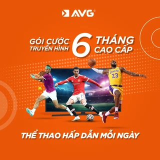 TẶNG 02 THÁNG CƯỚC - Gói cước đầu thu kỹ thuật số 6 tháng cước Cao cấp AVG - CC6
