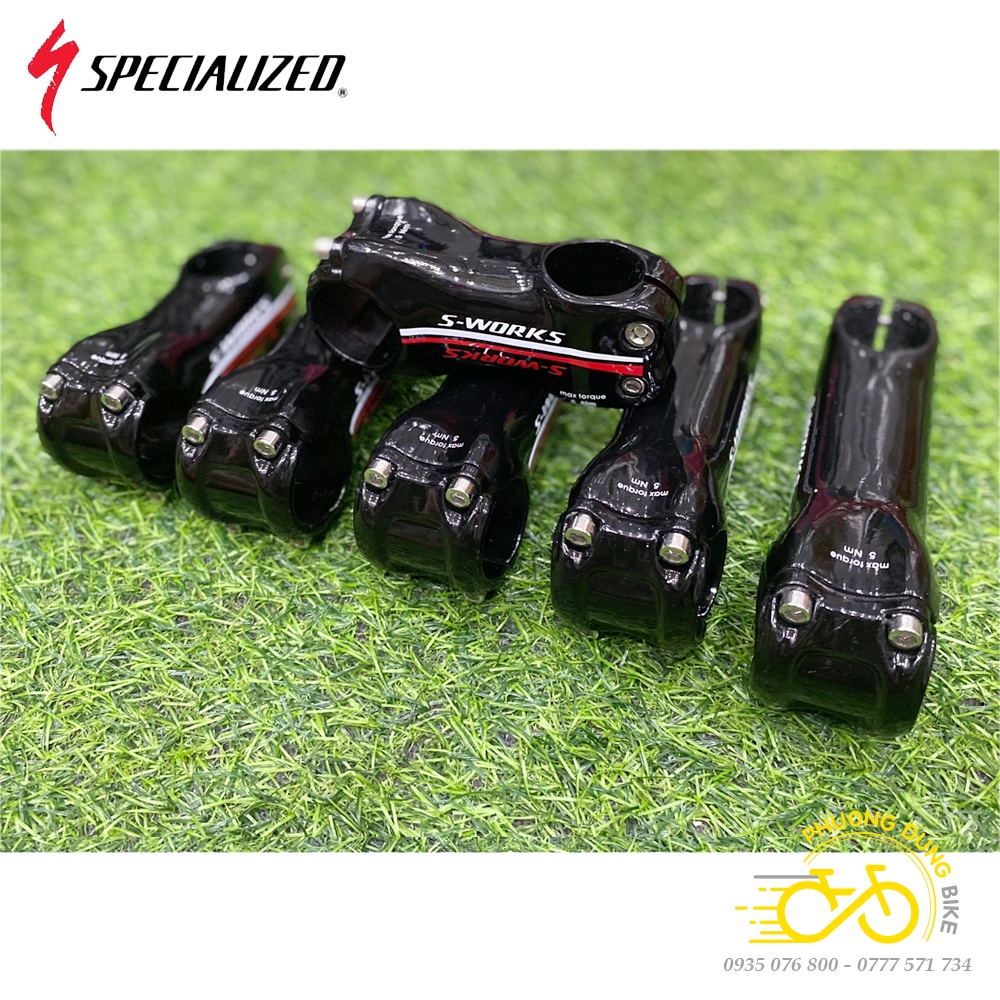 Pô tăng xe đạp Carbon S-WORKS  31.8x70mm / 80mm / 90mm / 100mm / 110mm / 120mm