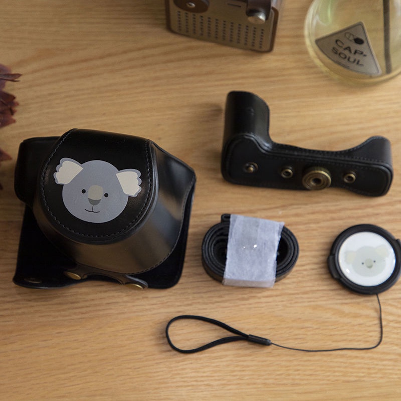 Túi Đeo Vai Đựng Máy Ảnh Canon EOS M10 M6 M50 M100 M200 Sony A6000 ZV-E10