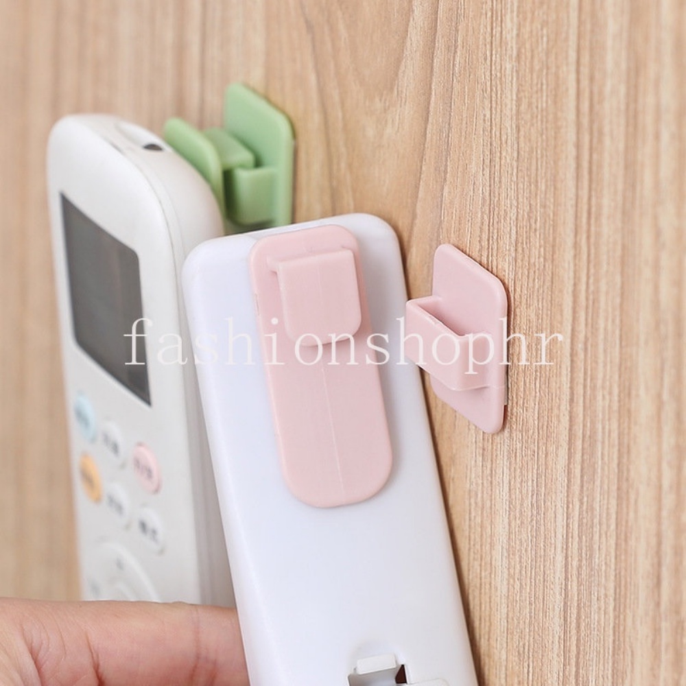 Bộ 4 Giá Đỡ Điều Khiển Từ Xa / Băng Dính Tường / Máy Lạnh / Máy Điều Hòa Bằng Nhựa Tiện