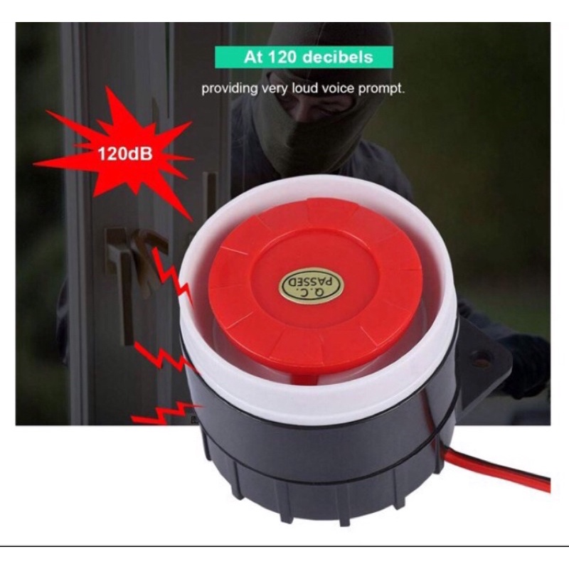 Còi hú báo động công suất lớn 12v 120db