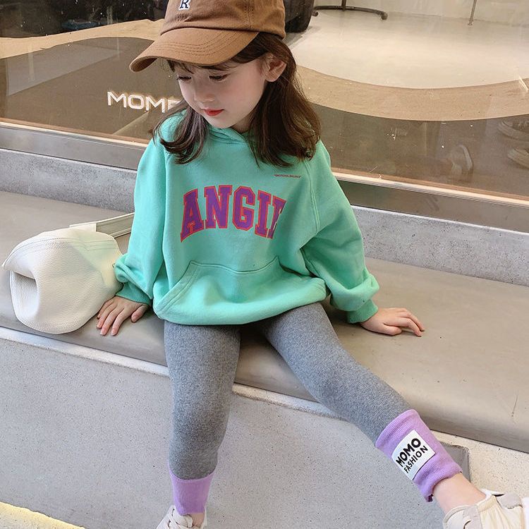 Áo Khoác Hoodie Thể Thao Dáng Rộng In Chữ Thời Trang Xuân Thu Hàn Quốc 2022 Mới