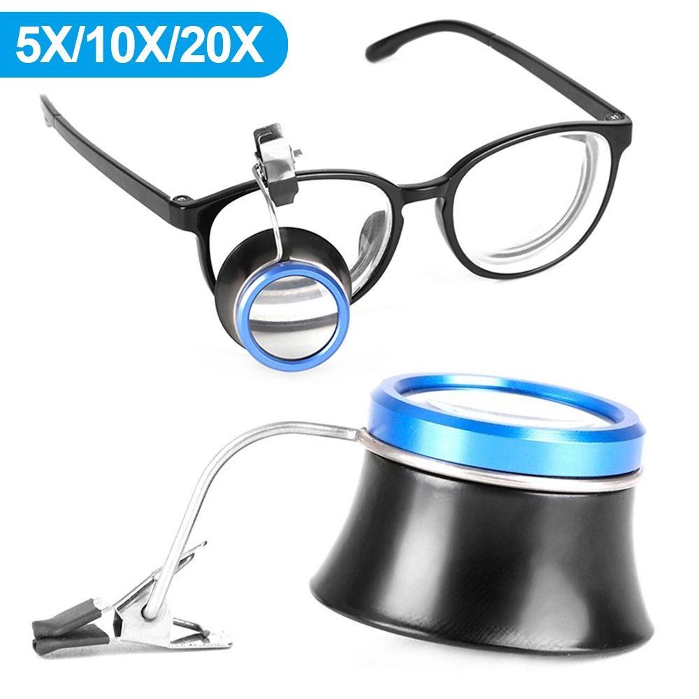 Kính Lúp Mini Dạng Kẹp Chuyên Dụng Cho Thợ Làm Trang Sức / Đồng Hồ