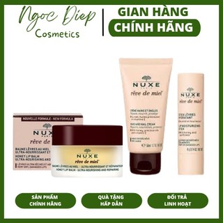 Son dưỡng môi Nuxe 15g, dưỡng môi Nuxe Reve de Miel - Ngọc Diệp cosmetics