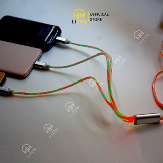 Dây sạc nhanh typeC phát sáng,có đèn led-LITEK