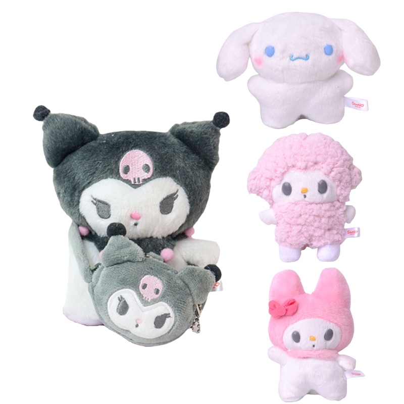 Thú Nhồi Bông Hình Cún Kuromi Yugui Sanrio Melody Dễ Thương