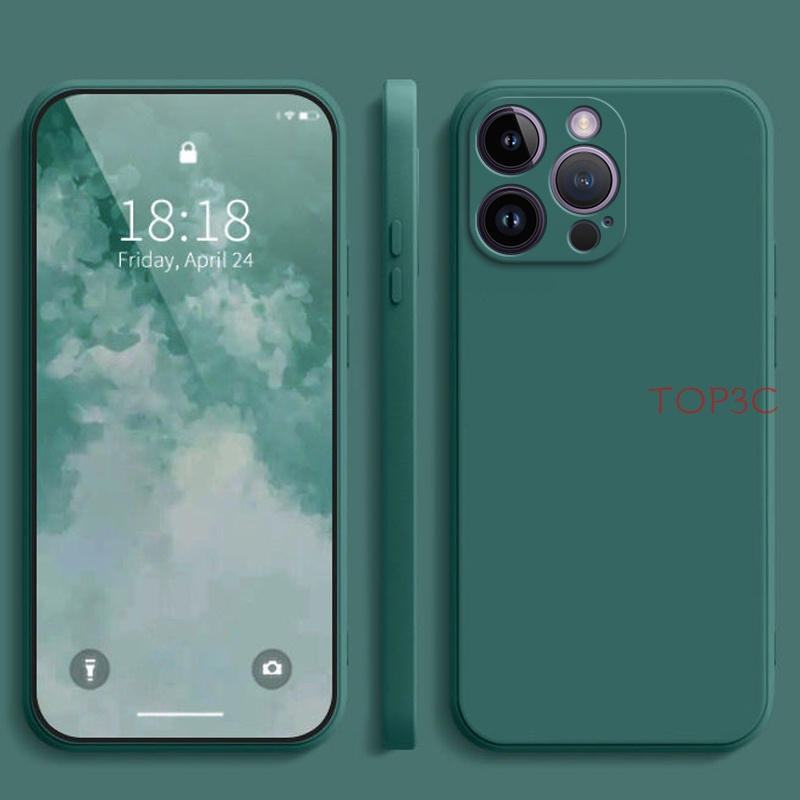 Ốp Điện Thoại Màu Trơn Cho iPhone 14 Pro max iPhone 11 Pro max iPhone 12 Pro max iPhone 13 Pro max YT