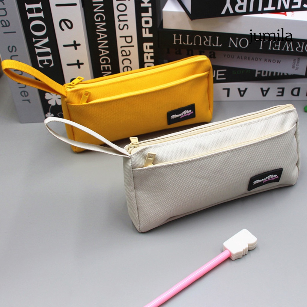 Túi Đựng Bút Bằng Vải Oxford Chống Bụi Sức Chứa Lớn Thiết Kế Đơn Giản Thời Trang Dùng Hàng Ngày