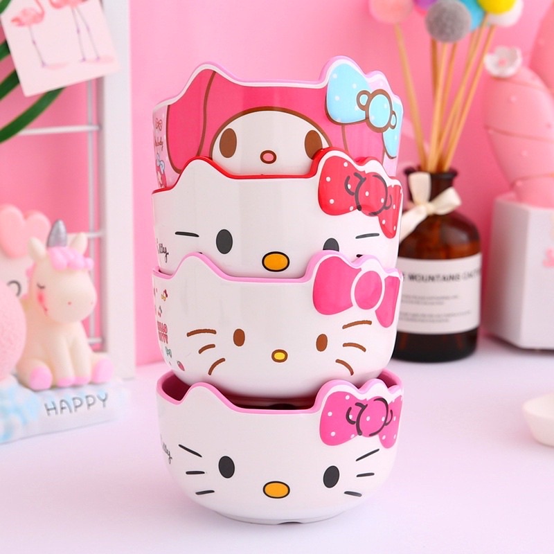 Chén Ăn Hello Kitty Cho Bé
