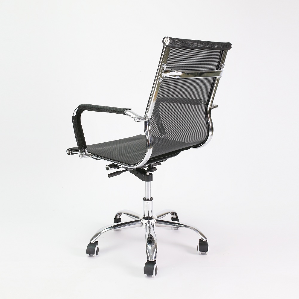 Ghế Văn Phòng Chân Xoay Lưng Thấp Giá Rẻ Thế Hệ Mới AMA-GX205