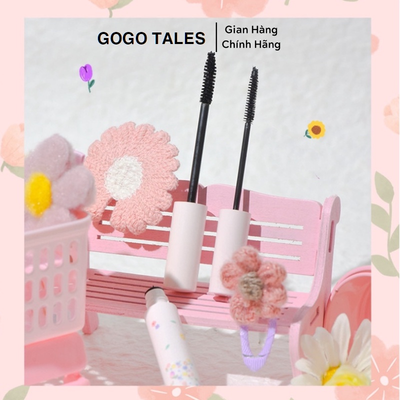 Chuốt mi mascara chống nước GOGO TALES GT418 GT419 dài mi cong mi chống lem Garden Bear Slender Curl