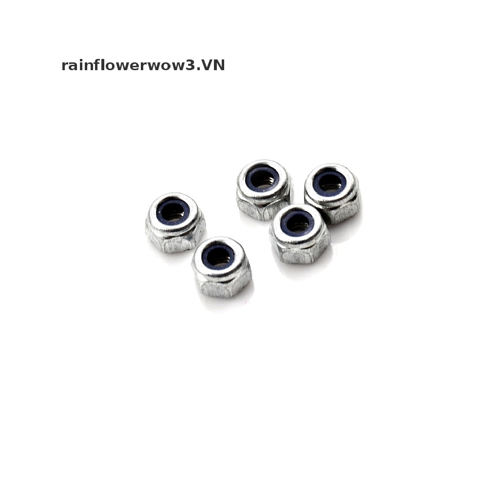 Set 100 Đai Ốc Lục Giác M3X0.5Mm Bằng Thép Không Gỉ