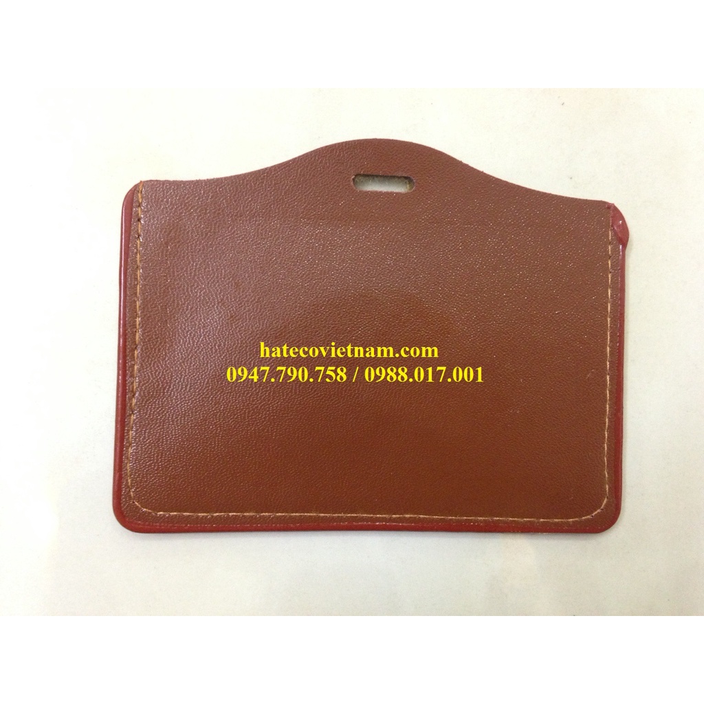 MẶT THẺ DA NÂU / XANH / ĐEN 2 MẶT NGANG DỌC - BAO ĐEO THẺ DA HỌC SINH SINH VIÊN - 1 MẶT NGANG, DỌC