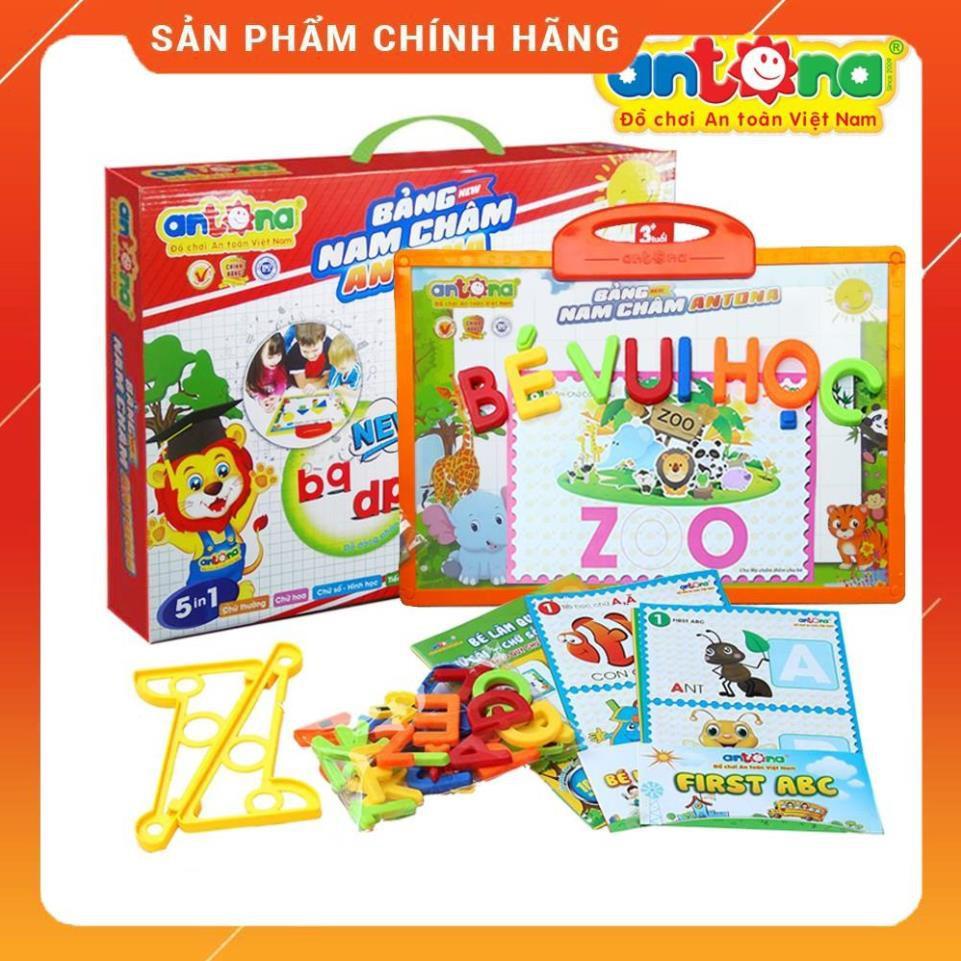 Bảng nam châm ANTONA Mẫu Mới – 5 trong 1 Cho Bé Hàng Việt Nam
